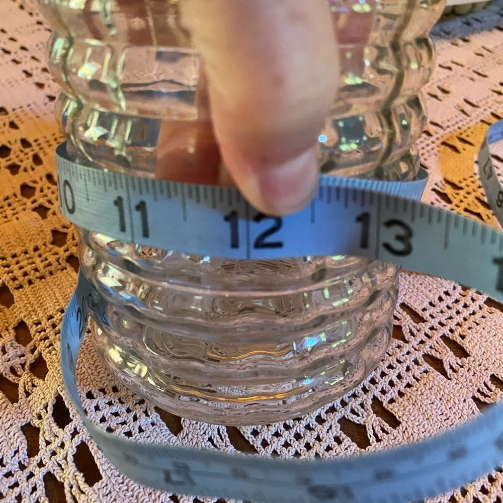🔥Textured Lidded Glass Jar🔥